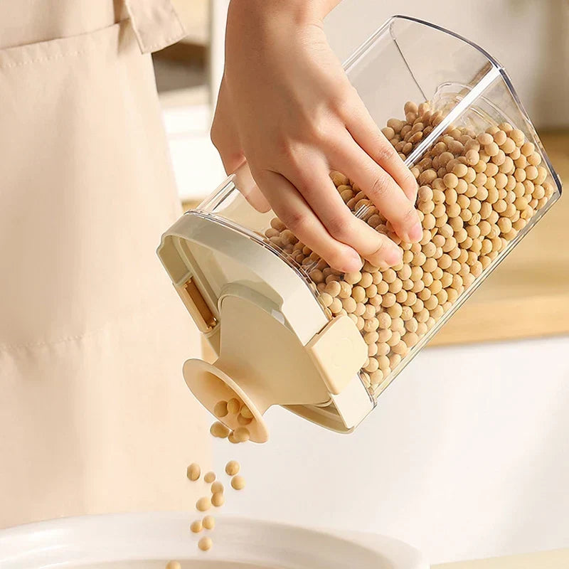 Pantry Storage Container Stackable Airtight Snap-Lock Lid