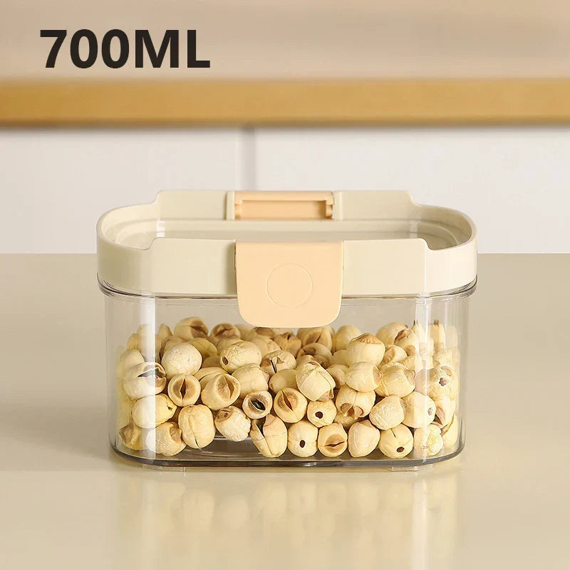 Pantry Storage Container Stackable Airtight Snap-Lock Lid