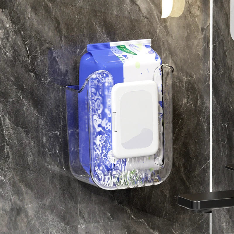 Paper Towel Holder Adhesive Wall Mount Multi-Purpose