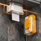 Paper Towel Holder Adhesive Wall Mount Multi-Purpose
