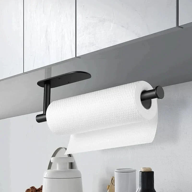 Paper Towel Holder Stainless Steel Adhesive or Screw Mount