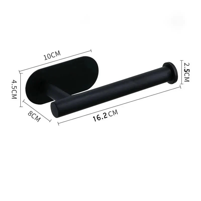 Paper Towel Holder Stainless Steel Adhesive or Screw Mount