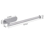 Paper Towel Holder Stainless Steel Adhesive or Screw Mount