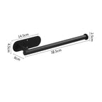 Paper Towel Holder Stainless Steel Adhesive or Screw Mount