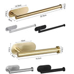 Paper Towel Holder Stainless Steel Adhesive or Screw Mount