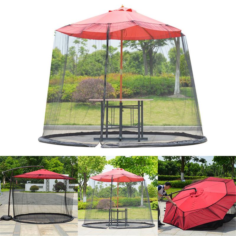 Parasol Mosquito Net Breathable Polyester Tool-Free Setup