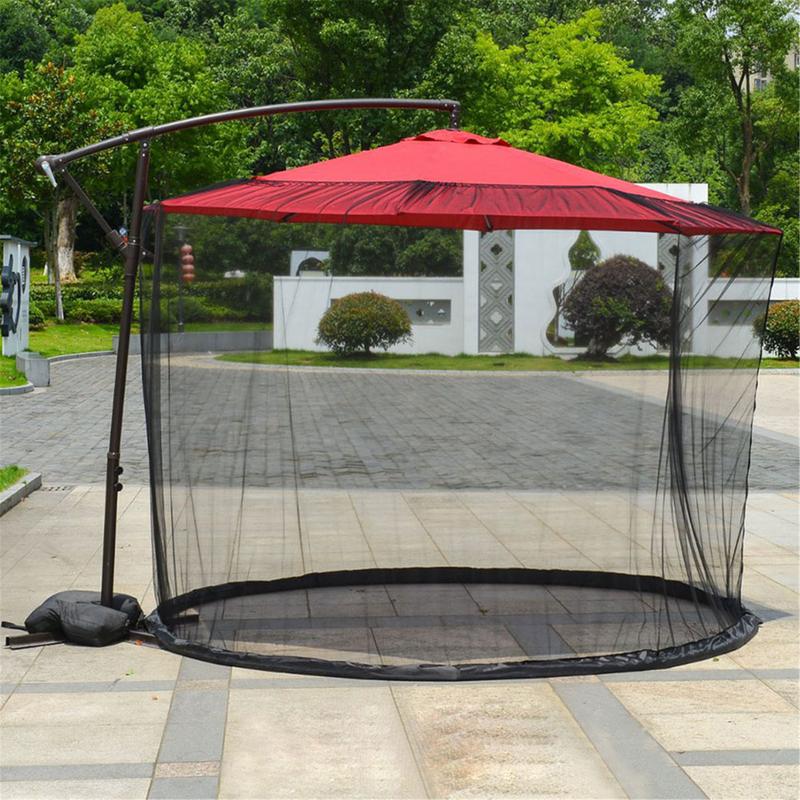 Parasol Mosquito Net Breathable Polyester Tool-Free Setup