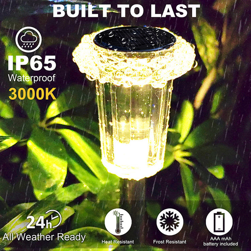 Pathway Light Solar Dusk Sensor Stainless Steel & Acrylic