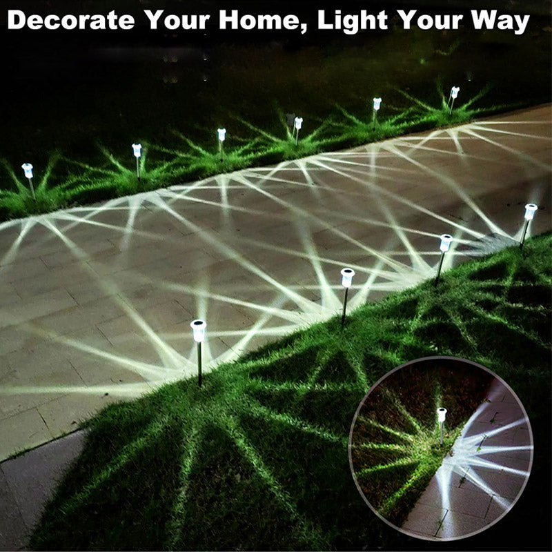 Pathway Light Solar Dusk Sensor Stainless Steel & Acrylic