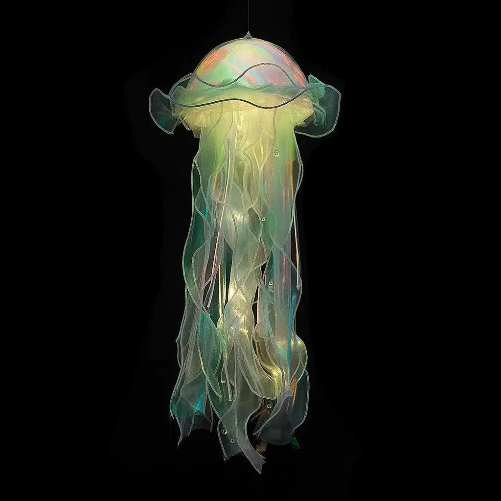 Pendant Lamp Jellyfish Design Multicolor LED Battery-Powered