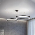 Pendant Light Circular LED Dimmable Adjustable Height