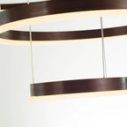 Pendant Light Circular LED Dimmable Adjustable Height