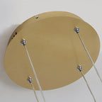 Pendant Light Circular LED Dimmable Adjustable Height