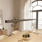 Pendant Light Dimmable LED Adjustable Height Remote & App