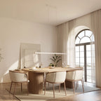 Pendant Light Dimmable LED Adjustable Height Remote & App