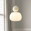 Pendant Light Frosted Opal Glass E27 Socket