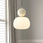 Pendant Light Frosted Opal Glass E27 Socket