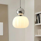 Pendant Light Frosted Opal Glass E27 Socket