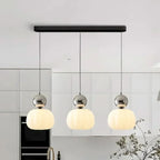 Pendant Light Frosted Opal Glass E27 Socket
