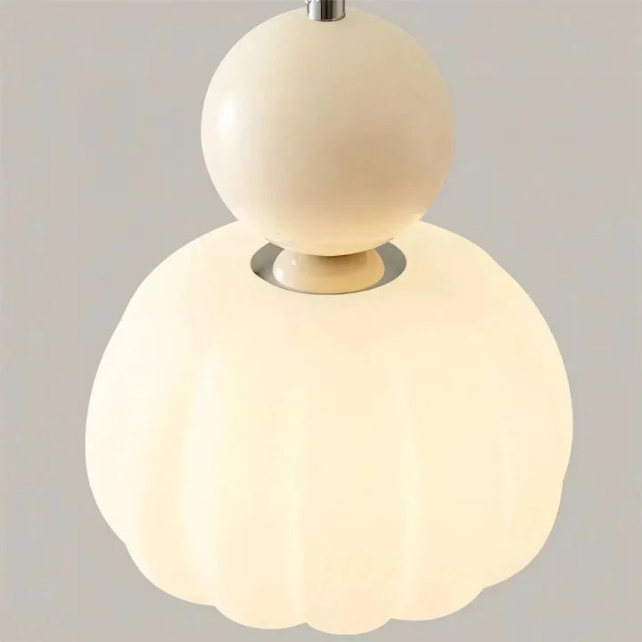 Pendant Light Frosted Opal Glass E27 Socket