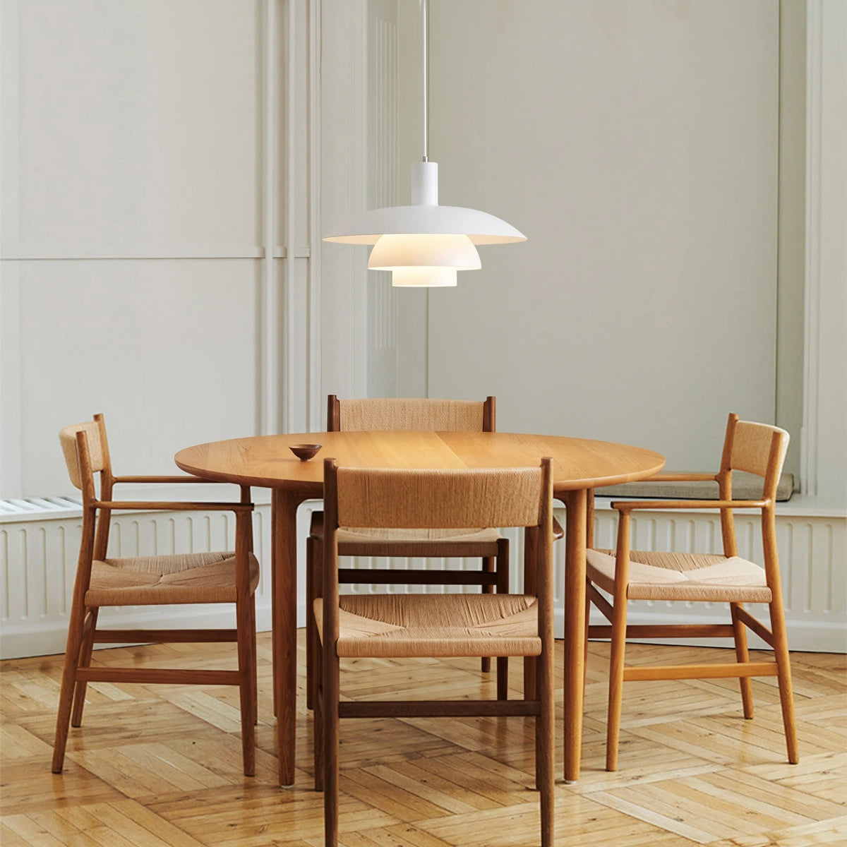 Pendant Light Metal Dimmable Integrated LED Danish Style