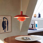 Pendant Light Metal Dimmable Integrated LED Danish Style