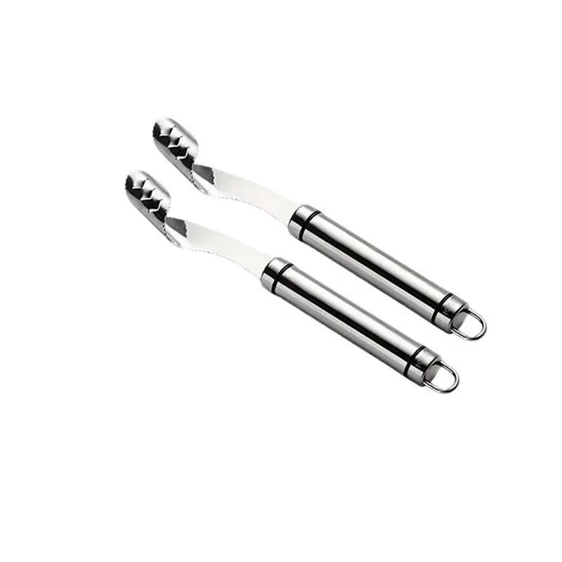 Pepper Corer Stainless Steel Serrated Double-Sided Head