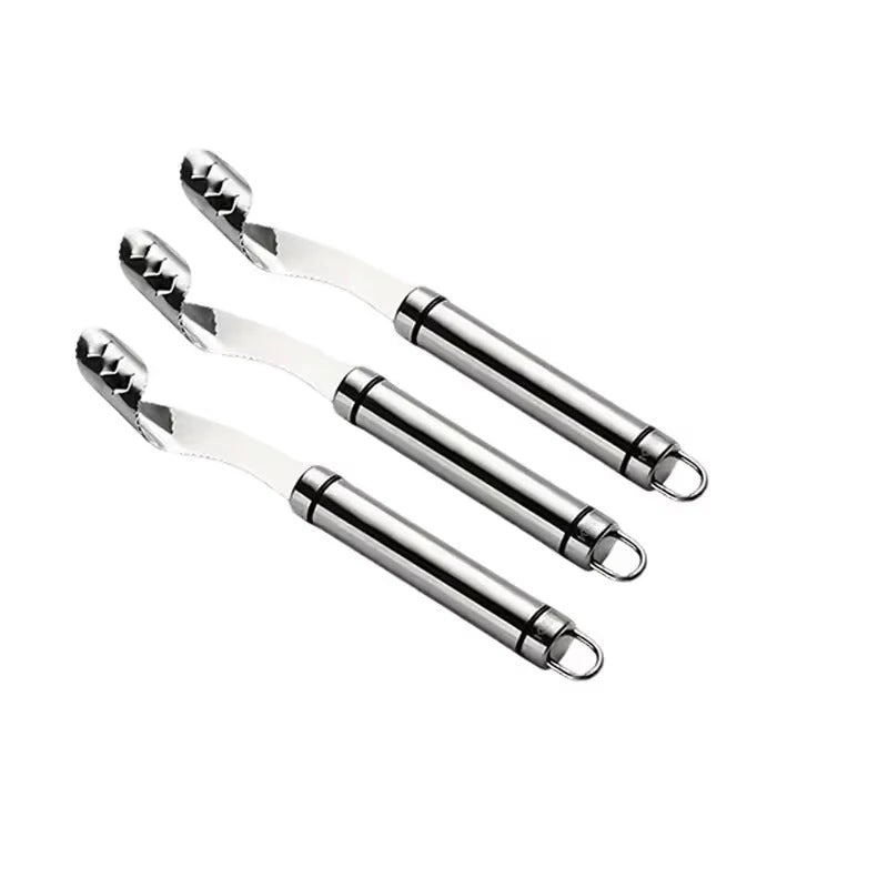 Pepper Corer Stainless Steel Serrated Double-Sided Head
