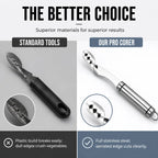 Pepper Corer Stainless Steel Serrated Double-Sided Head