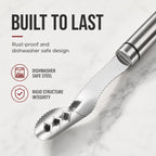 Pepper Corer Stainless Steel Serrated Double-Sided Head