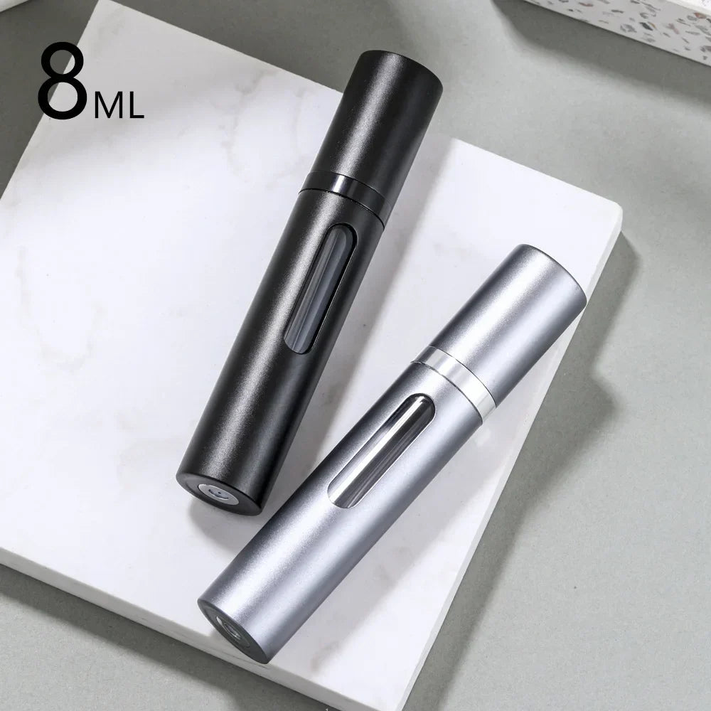 Perfume Atomizer Refillable Travel Size Leak-Resistant Cap