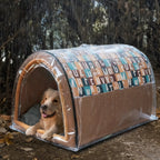 Pet Bed Waterproof Arched Roof Indoor Outdoor