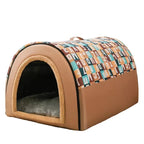 Pet Bed Waterproof Arched Roof Indoor Outdoor