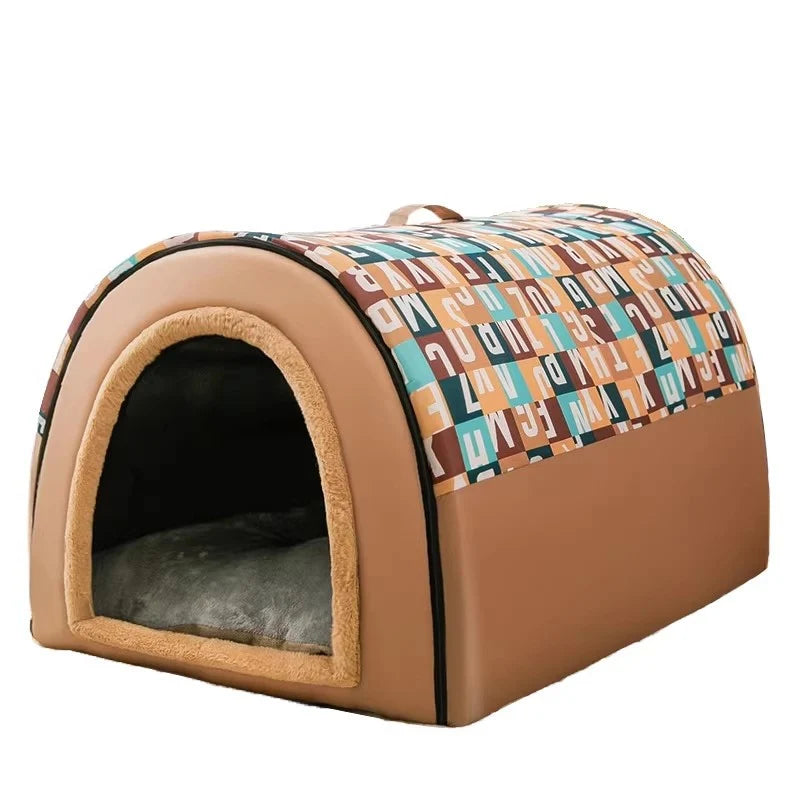 Pet Bed Waterproof Arched Roof Indoor Outdoor