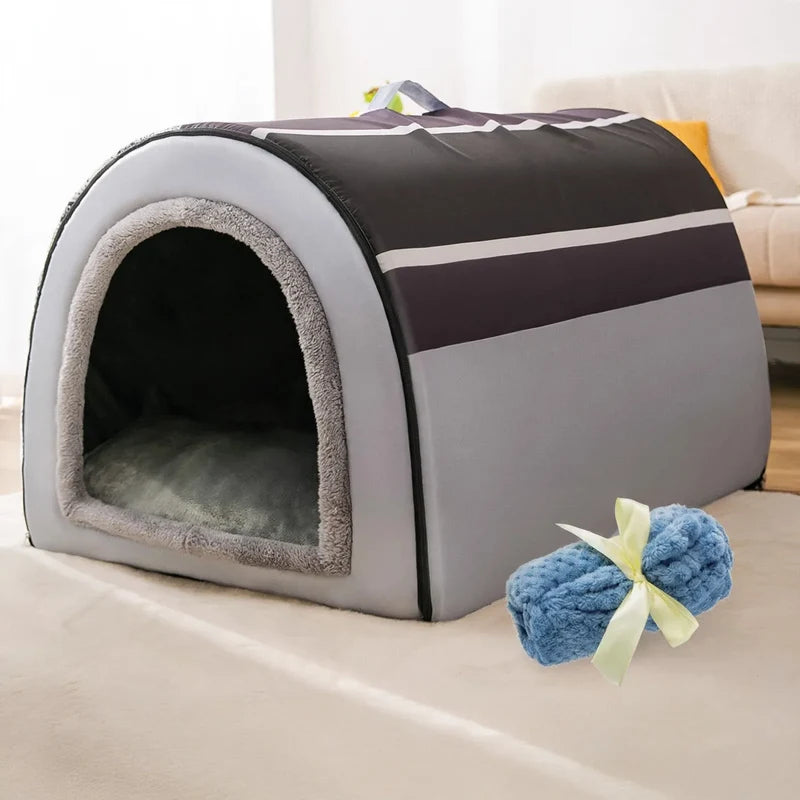 Pet Bed Waterproof Arched Roof Indoor Outdoor