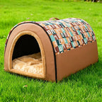 Pet Bed Waterproof Arched Roof Indoor Outdoor