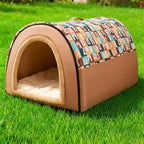 Pet Bed Waterproof Arched Roof Indoor Outdoor