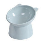 Pet Bowl 45-Degree Tilted Elevated Easy-Clean Surface