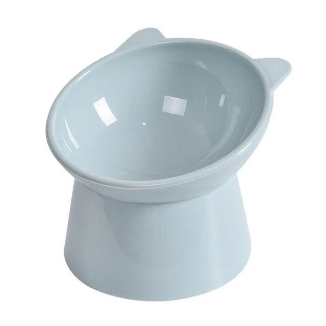 Pet Bowl 45-Degree Tilted Elevated Easy-Clean Surface