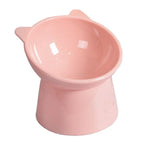 Pet Bowl 45-Degree Tilted Elevated Easy-Clean Surface