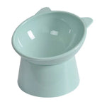 Pet Bowl 45-Degree Tilted Elevated Easy-Clean Surface