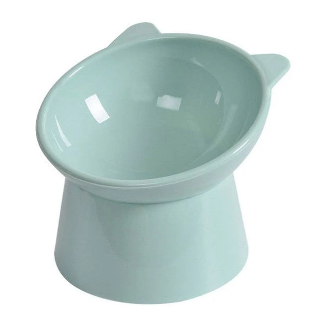 Pet Bowl 45-Degree Tilted Elevated Easy-Clean Surface