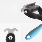 Pet Brush Double-Sided Detangling & Dematting Rounded Tips