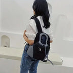 Pet Carrier Backpack Breathable Mesh Adjustable Straps Soft Lining