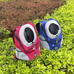 Pet Carrier Backpack Breathable Mesh Adjustable Straps Soft Lining