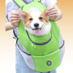 Pet Carrier Backpack Breathable Mesh Adjustable Straps Soft Lining