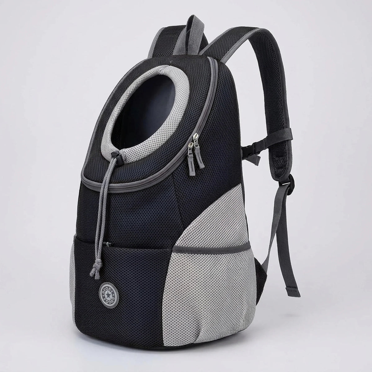 Pet Carrier Backpack Breathable Mesh Adjustable Straps Soft Lining