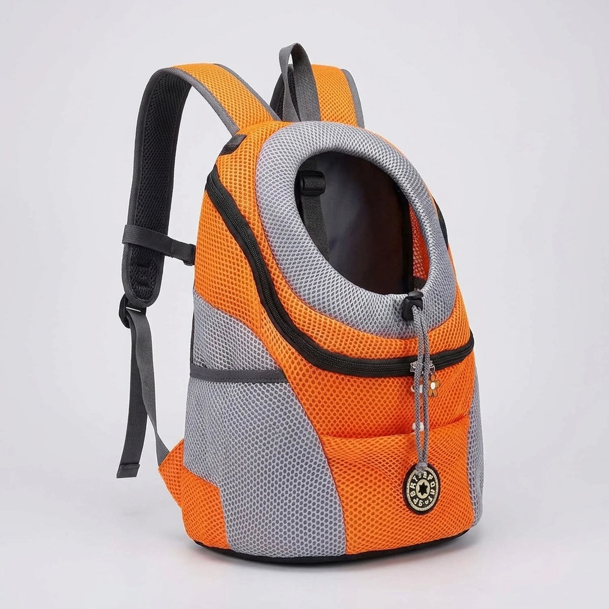 Pet Carrier Backpack Breathable Mesh Adjustable Straps Soft Lining
