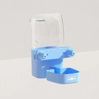 Pet Feeder & Water Bowl Cage-Mounted Space-Saving