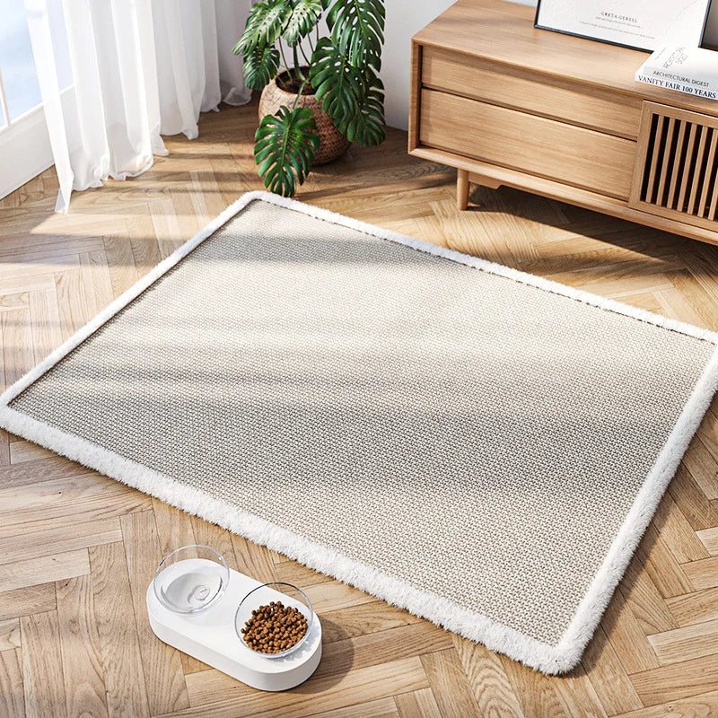 Pet Feeding Mat Soft Textured Non-Slip Easy-Clean Surface